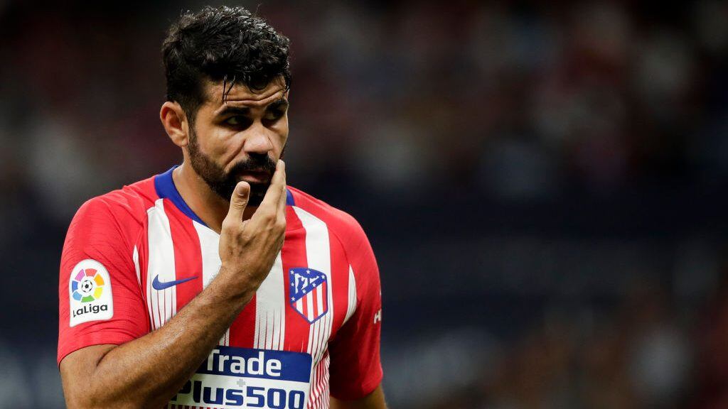 MADRID, SPAIN - SEPTEMBER 25: Diego Costa of Atletico Madrid during the La Liga Santander match between Atletico Madrid v SD Huesca at the Estadio Wanda Metropolitano on September 25, 2018 in Madrid Spain (Photo by David S. Bustamante/Soccrates/Getty Images)