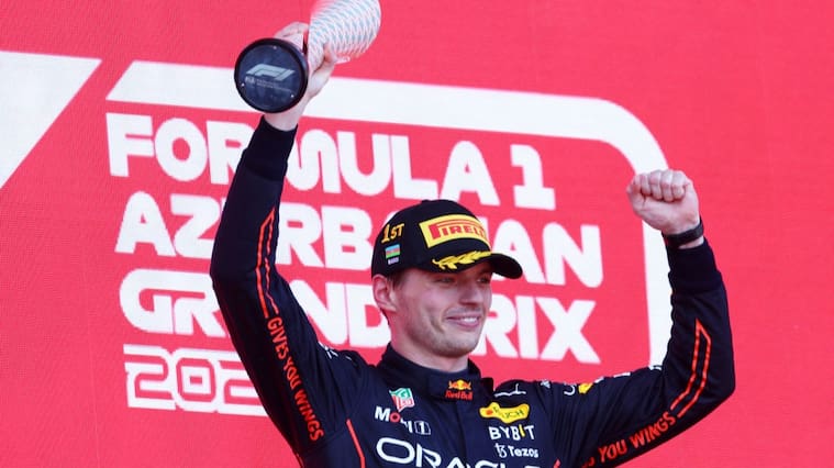 F1: Max Verstappen gana por primera vez el Gran Premio de Azerbaiyán