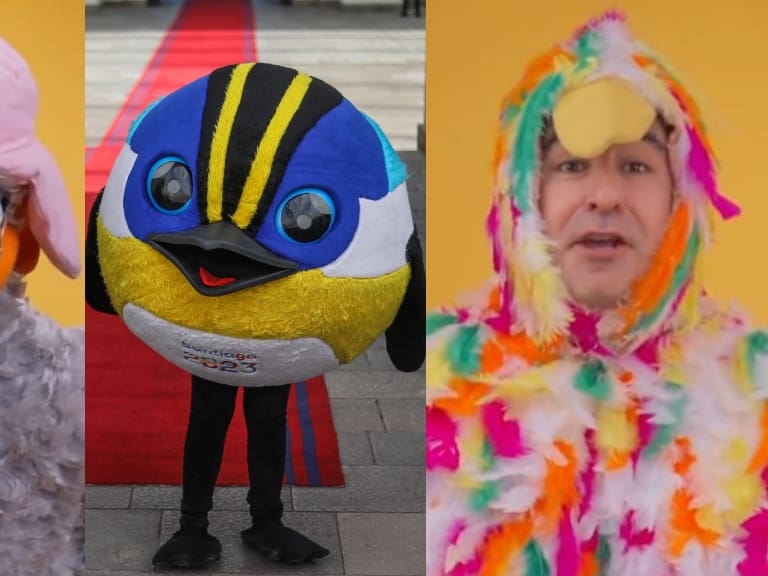 «El personaje tiene mucha magia»: Guru Guru y Tutu Tutu evalúan el boom de Fiu, el corpóreo que la rompió en Santiago 2023