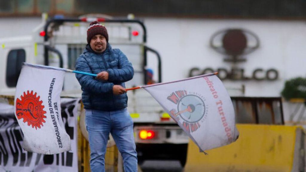 Paro nacional de Codelco por cierre de Ventanas