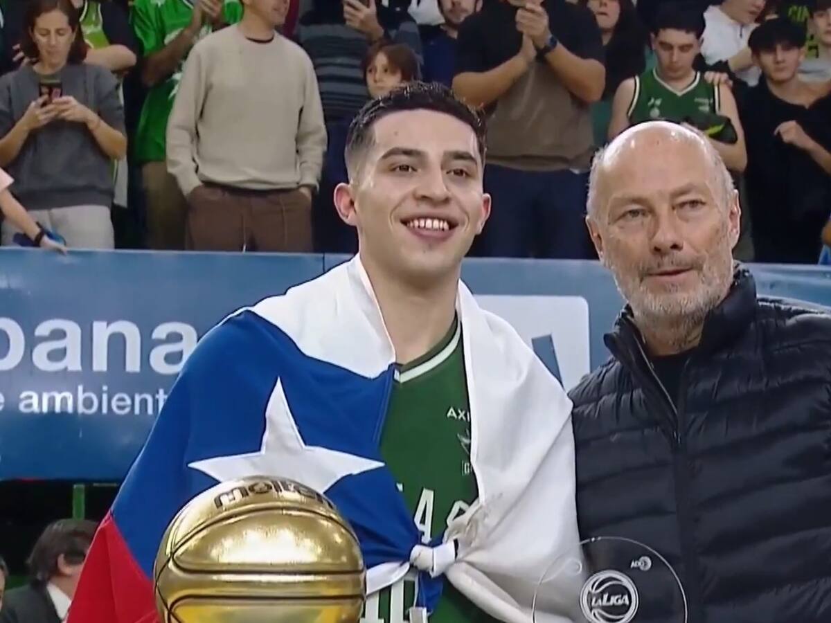 Sebastián Carrasco hace historia para el básquetbol chileno: campeón en Argentina y “jugador más valioso” de la final