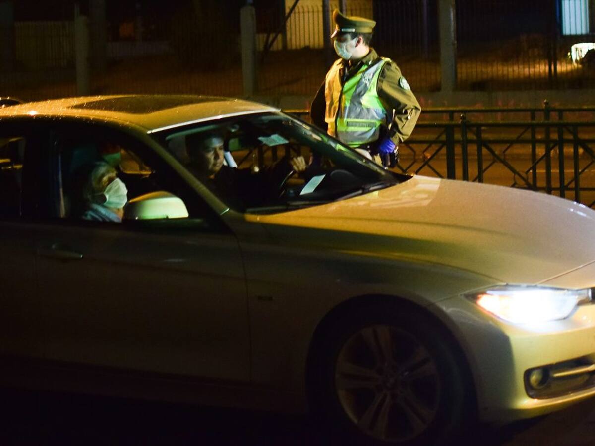Carabineros informó que 602 personas no respetaron nueva jornada de toque de queda