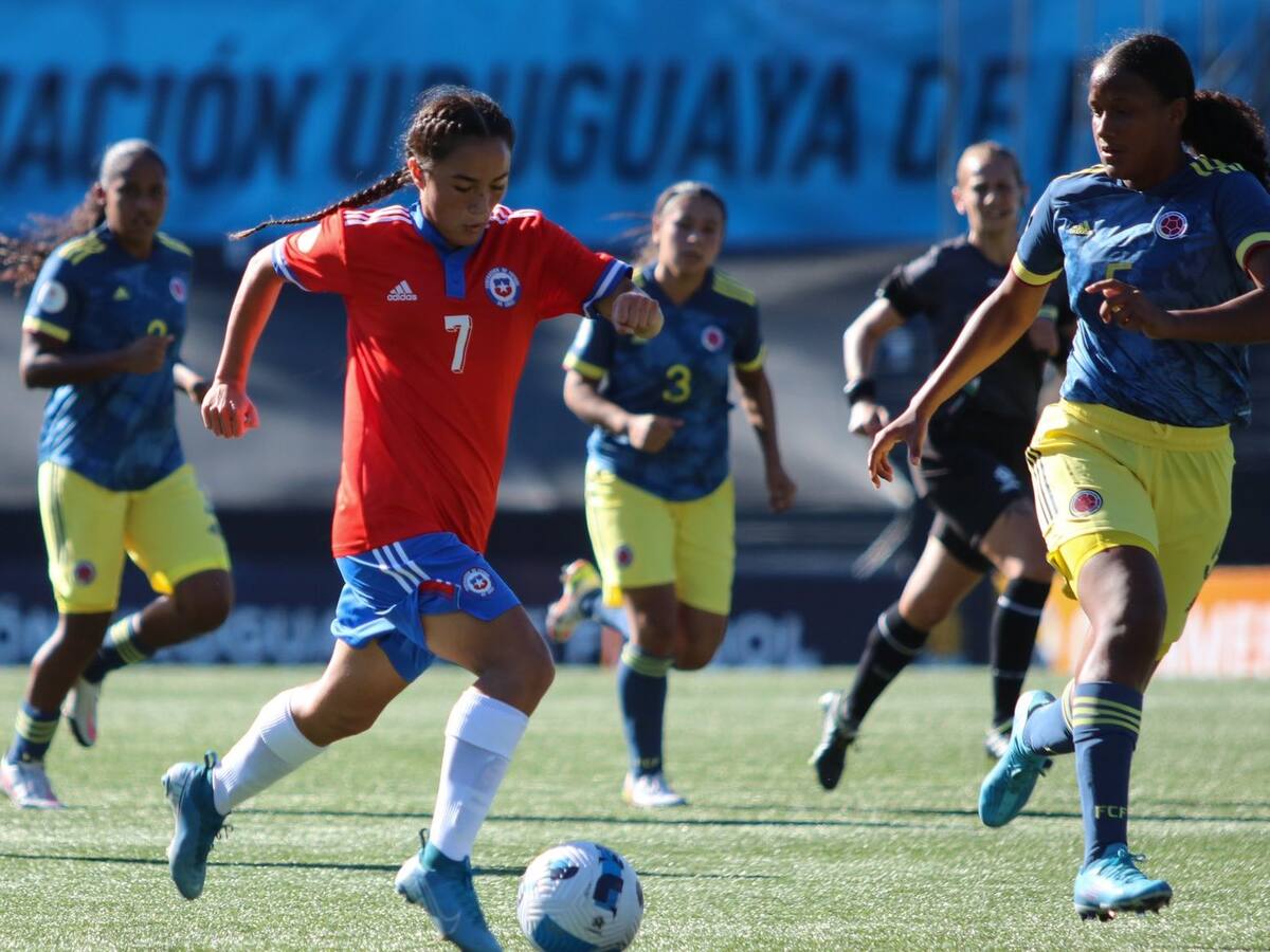 La Roja cayó ante Colombia y deberá definir frente Paraguay su clasificación al Mundial Femenino Sub 17