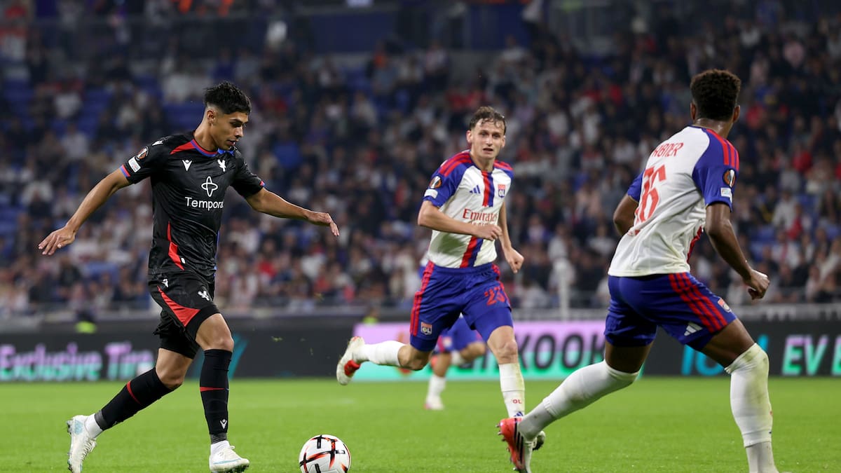Con Darío Osorio de regreso: Crystal Palace sufre una dolorosa caída ante Lyon en la Europa League