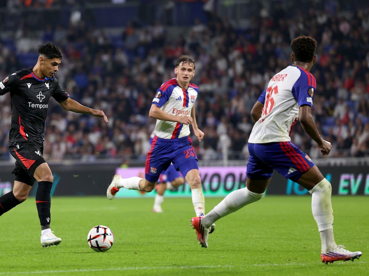 Con Darío Osorio de regreso: Crystal Palace sufre una dolorosa caída ante Lyon en la Europa League