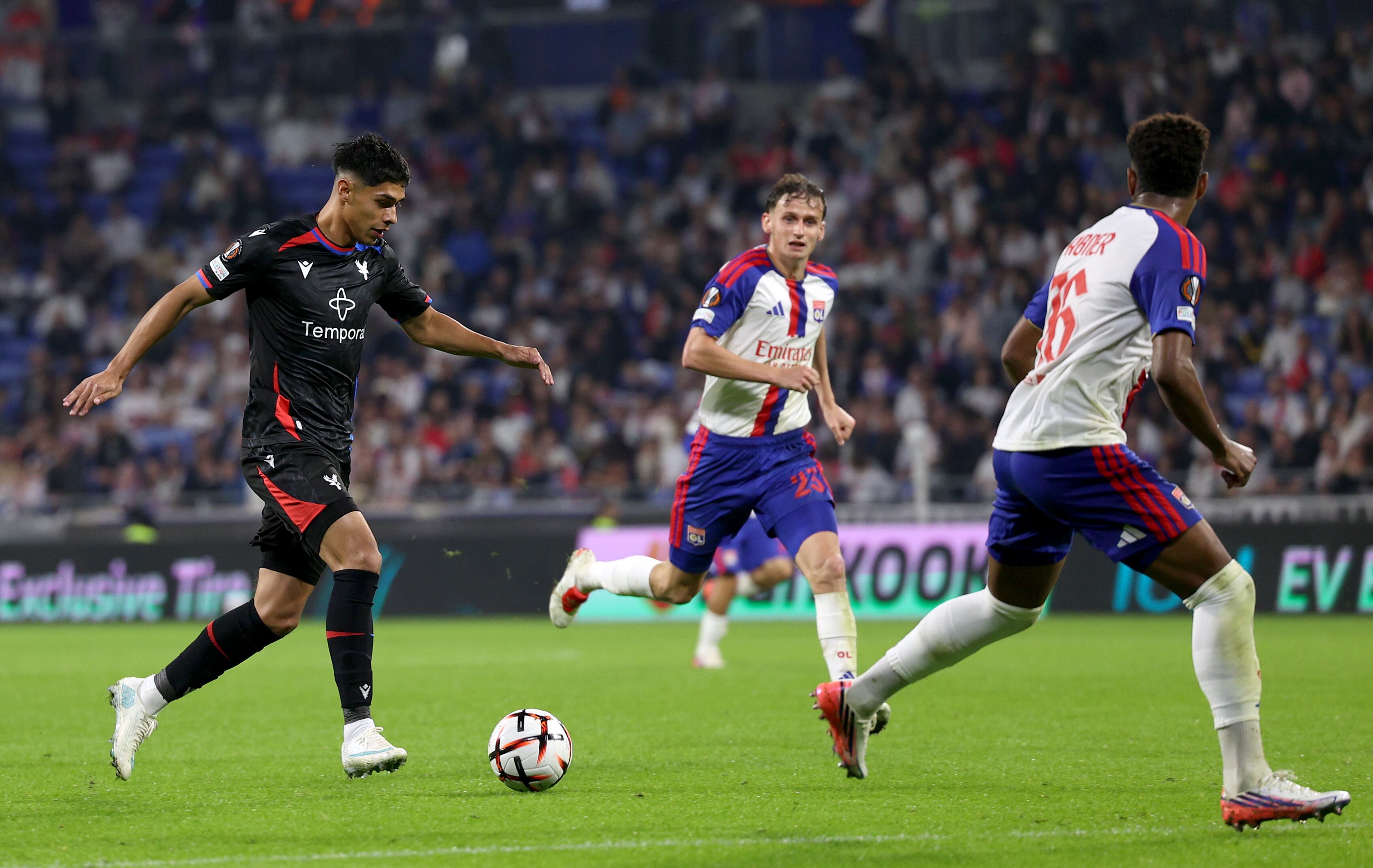 Con Darío Osorio de regreso: Crystal Palace sufre una dolorosa caída ante Lyon en la Europa League
