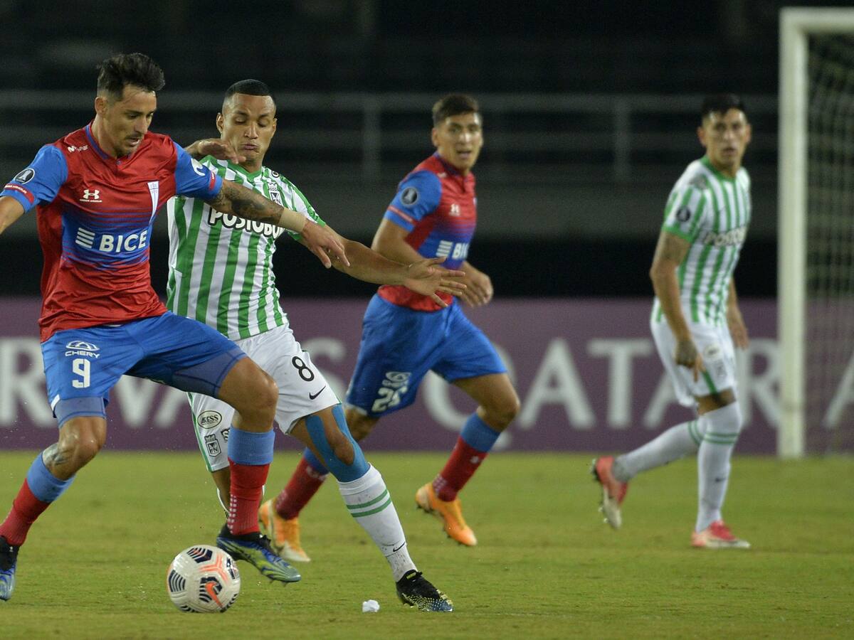 RESUMEN | Universidad Católica cayó ante Atlético Nacional tras el primer tiempo en Colombia por Copa Libertadores
