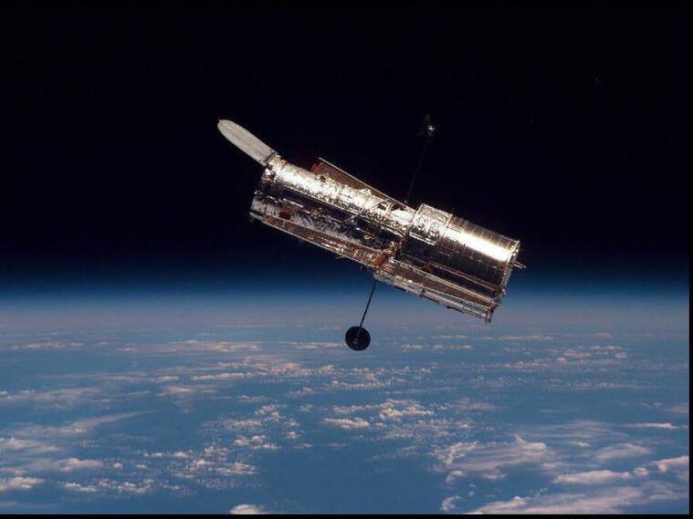 El telescopio Hubble en el espacio