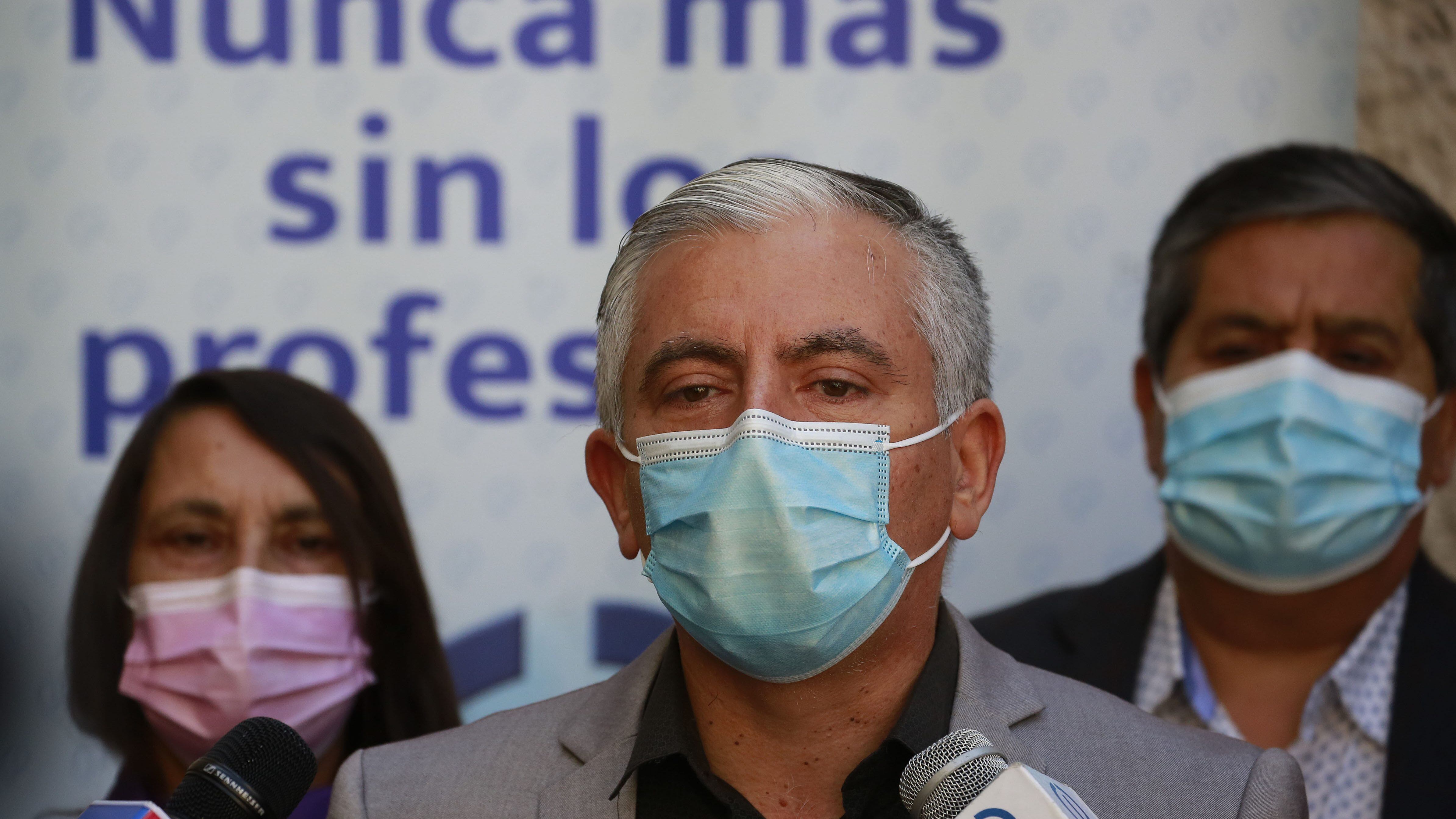 Presidente del Colegio de Profesores, Carlos Díaz