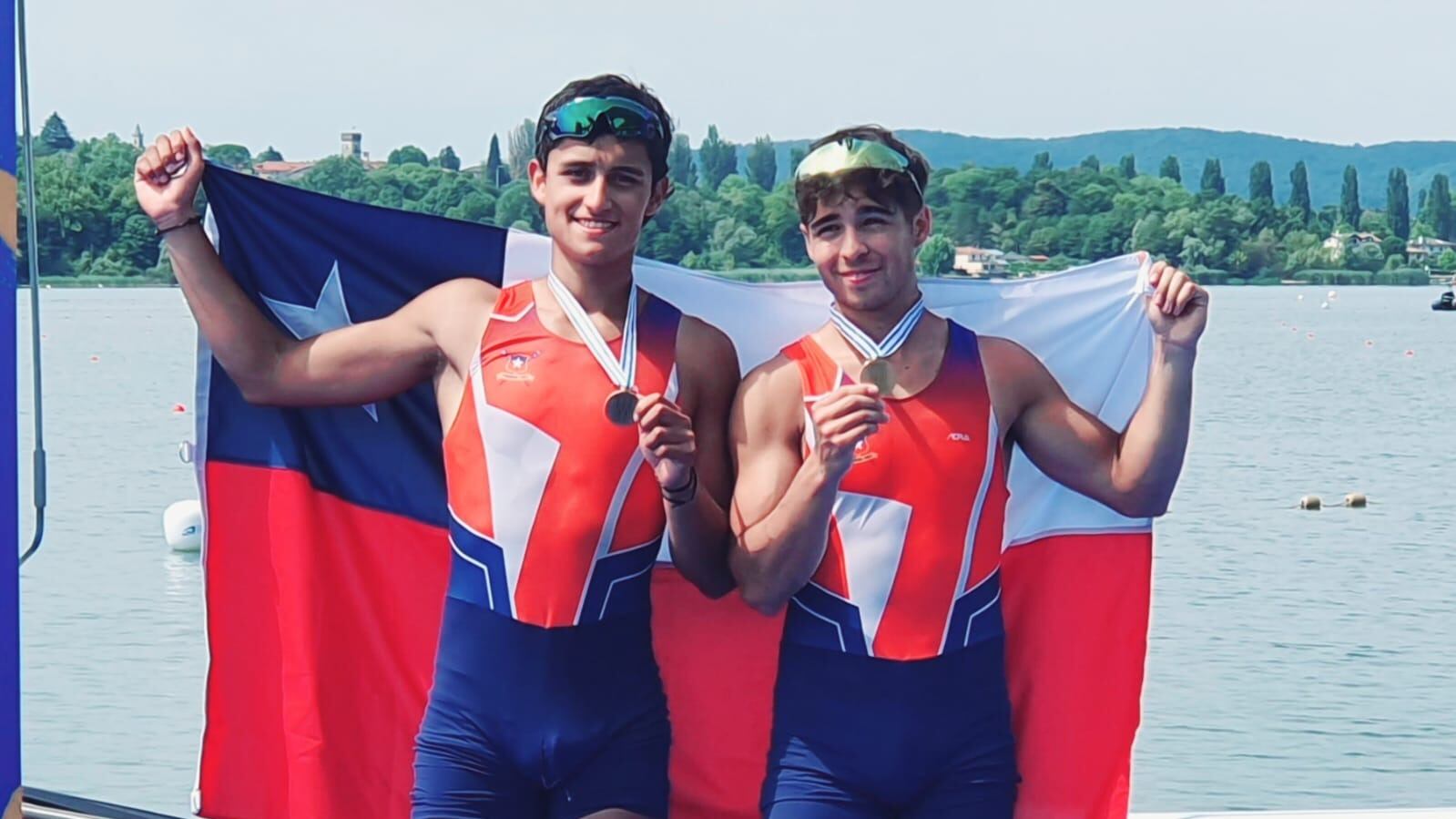 Mundial de Remo Sub 23: Rodrigo Paz y Manuel Fernández logran bronce