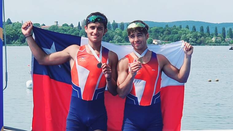 Mundial de Remo Sub 23: Rodrigo Paz y Manuel Fernández logran bronce