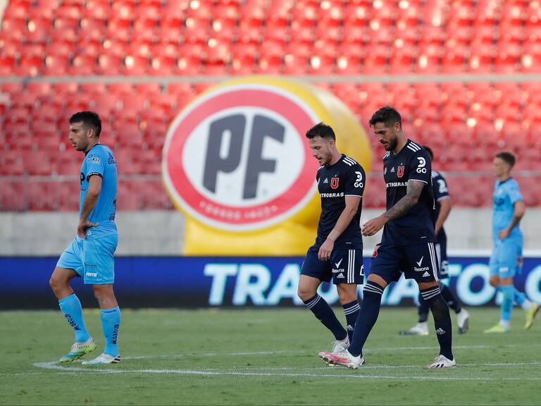 Universidad de Chile empató en los descuentos ante Deportes Iquique y sigue enredada en la tabla ponderada