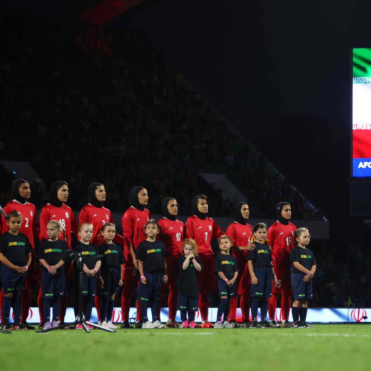 Jugadoras de la selección femenina de Irán retiran solicitud de asilo