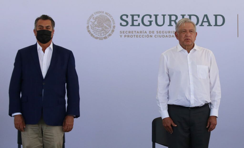 AMLO en una actividad del gobierno mexicano