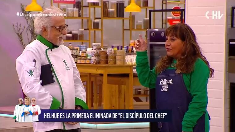 Helhue Sukni y Ennio Carota en El Discípulo del Chef