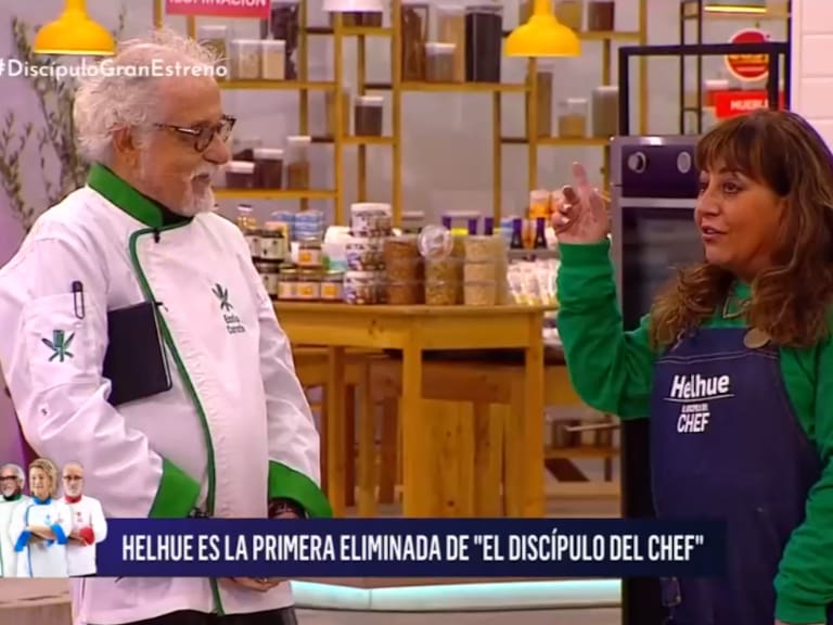 Helhue Sukni y Ennio Carota en El Discípulo del Chef