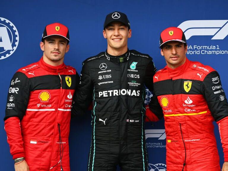 George Russell sorprendió a Ferrari y se quedó con la pole del GP de Hungría de F1