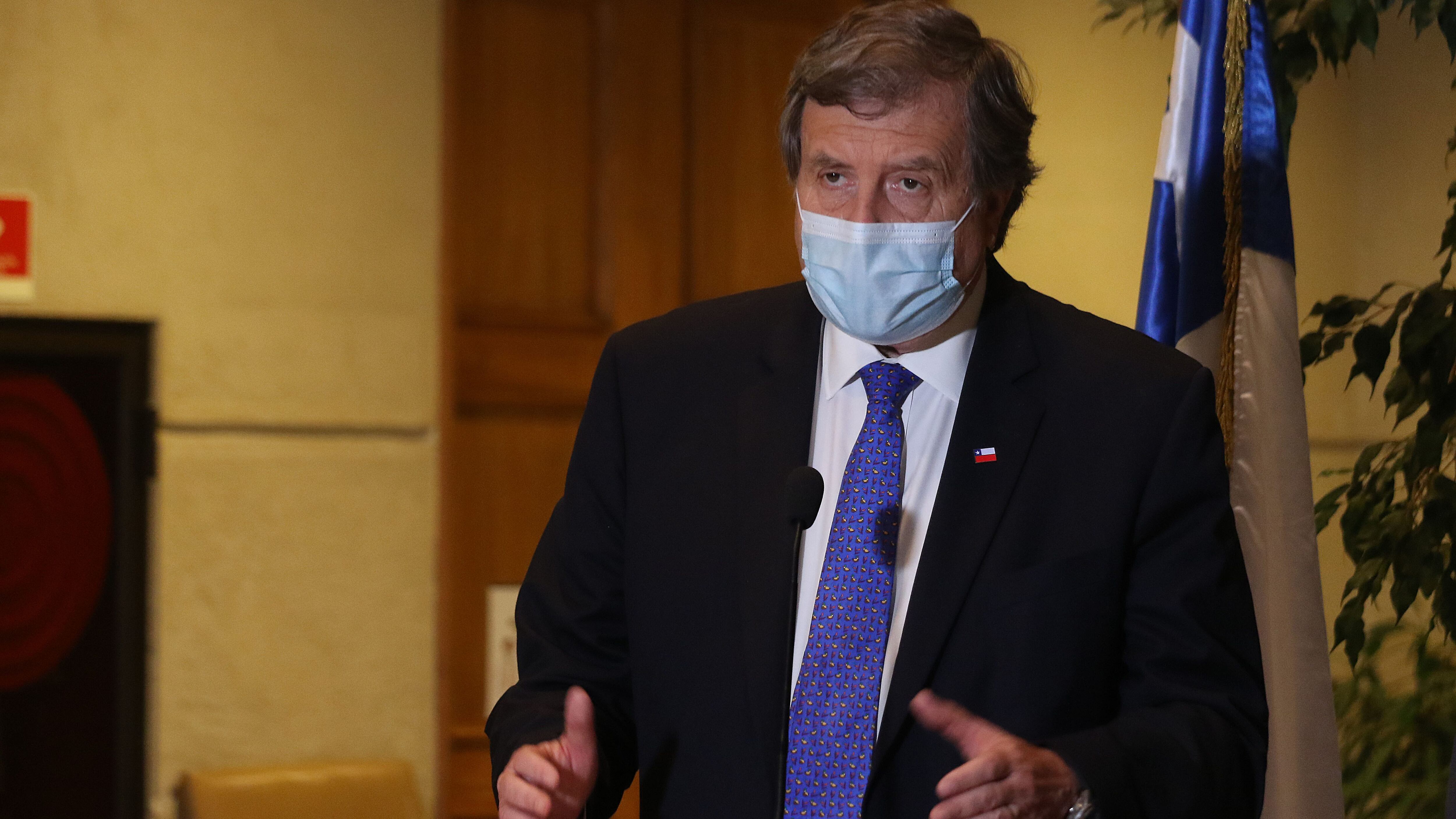 21 DE SEPTIEMBRE DE 2021/VALPARAISOEl ministro Patricio Melero, ofrece un punto de prensa en la Cámara de Diputados, tras la comisión de Trabajo y Previsión Social, que analiza el proyecto de ley corta de pensiones.
FOTO: LEONARDO RUBILAR CHANDIA/AGENCIAUNO