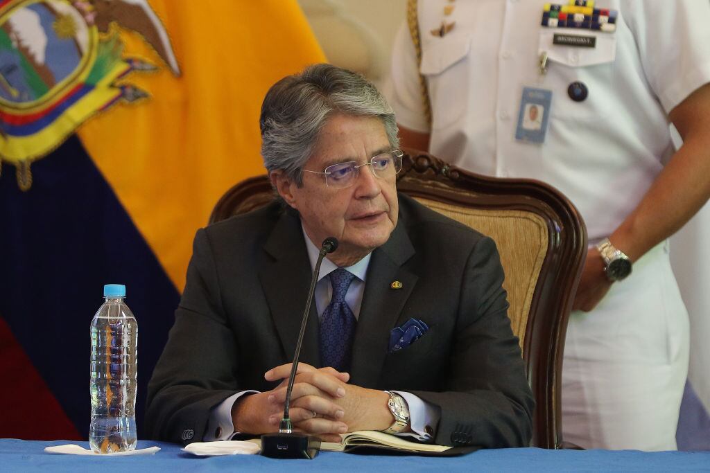 El presidente ecuatoriano Guillermo Lasso