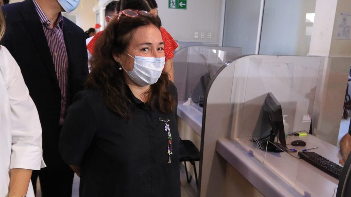 14 de Marzo 2022/SANTIAGOLa ministra de Salud, María Begoña Yarza, junto a los subsecretarios de Salud Pública, Cristóbal Cuadrado, y de Redes Asistenciales, Fernando Araos, informan sobre la nueva gobernanza para el manejo de la pandemia en Chile. Los acompaña Ximena Aguilera, miembro del Consejo Asesor Covid-19.
FOTO: LUKAS SOLIS/AGENCIAUNO