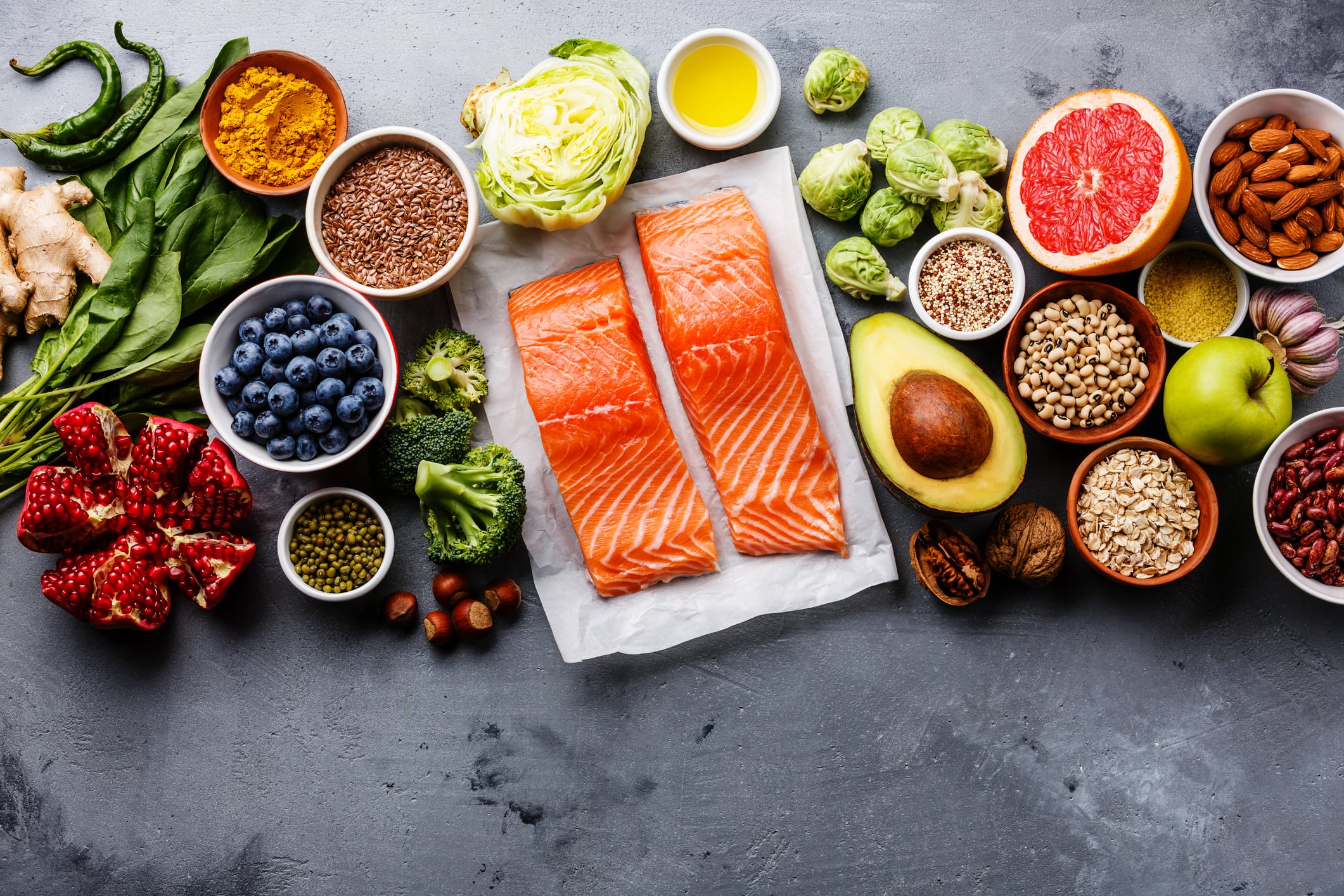 Alimentos saludables