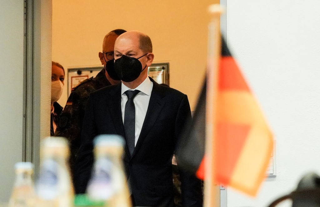 El canciller alemán Olaf Scholz