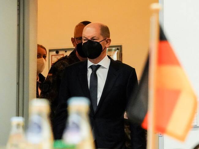 El canciller alemán Olaf Scholz