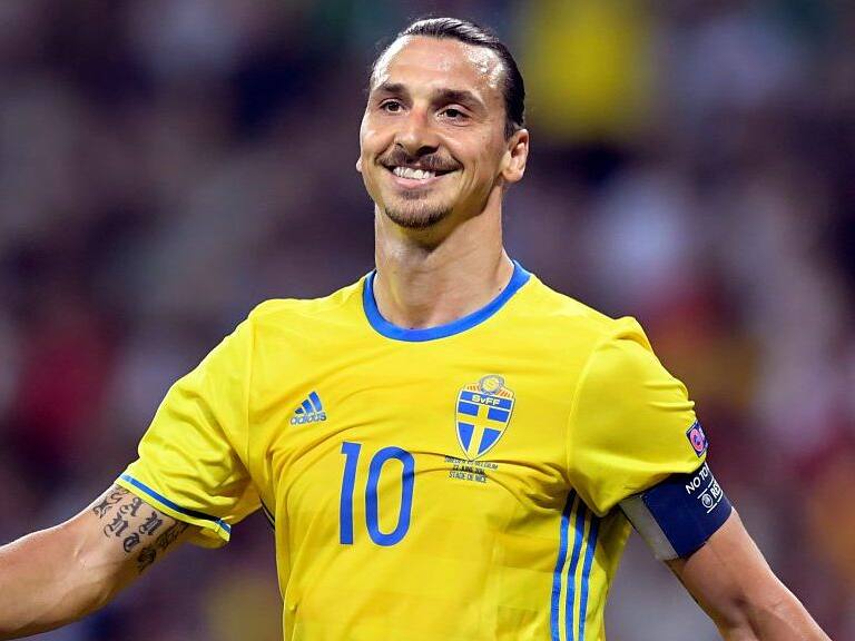 NICE, FRANCE - JUNE 22 : Zlatan Ibrahimovic forward of Sweden pictured during the UEFA EURO 2016 phase final group E match between Sweden and Belgium at the Stade de Nice on June 22, 2016 in Nice, France , 22/06/2016 ( Photo by Peter De Voecht / Photonews via Getty Images)