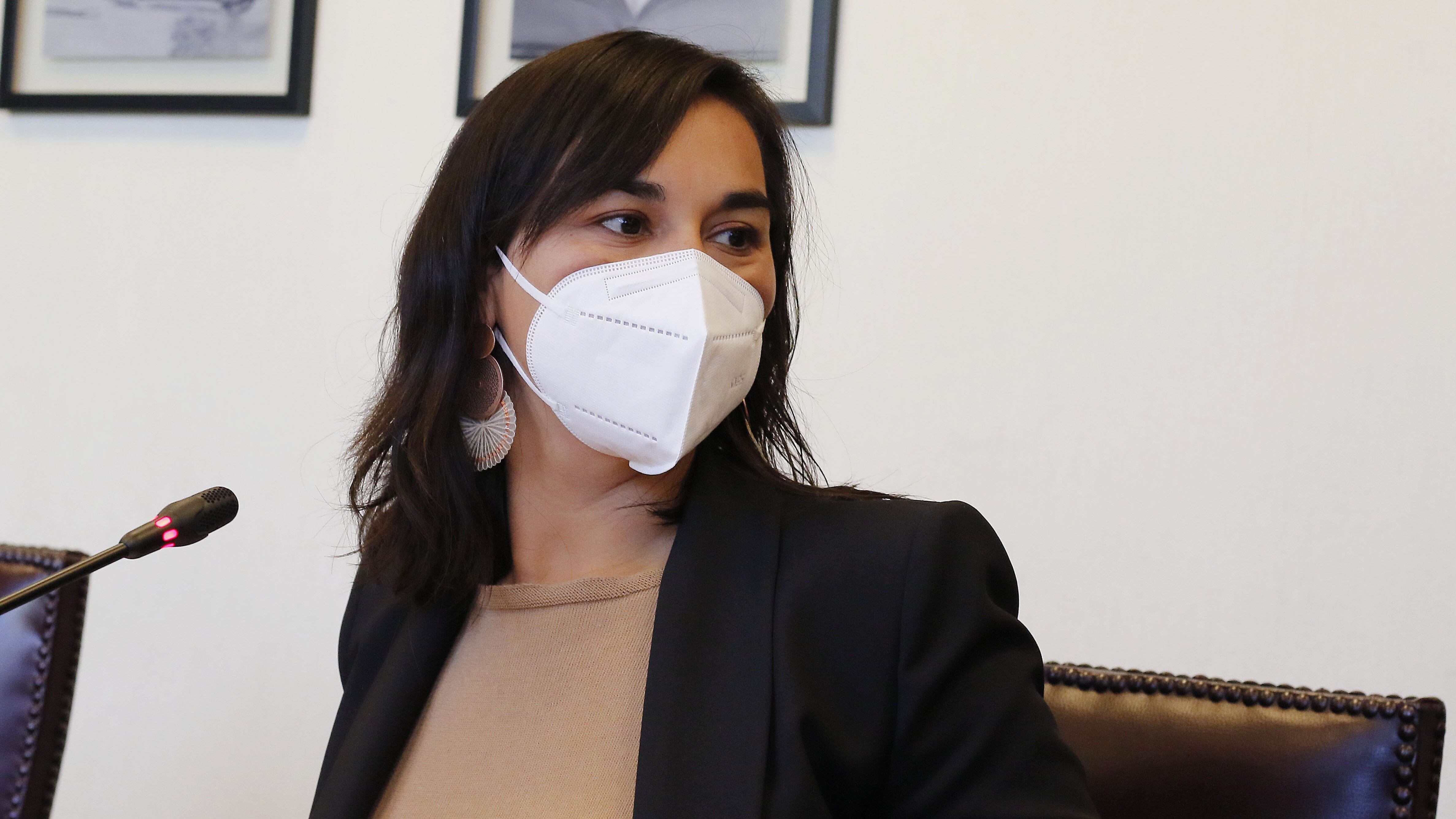 03 DE MAYO DE 2022/VALPARAISOLa ministra Izkia Siches, durante la Comisión de Seguridad Ciudadana del Senado.
FOTO: LEONARDO RUBILAR CHANDIA/AGENCIAUNO