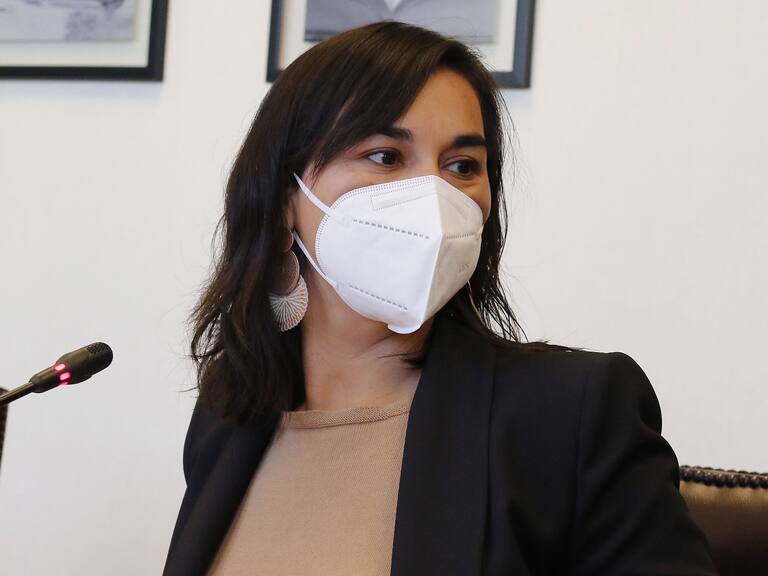 03 DE MAYO DE 2022/VALPARAISOLa ministra Izkia Siches, durante la Comisión de Seguridad Ciudadana del Senado.
FOTO: LEONARDO RUBILAR CHANDIA/AGENCIAUNO