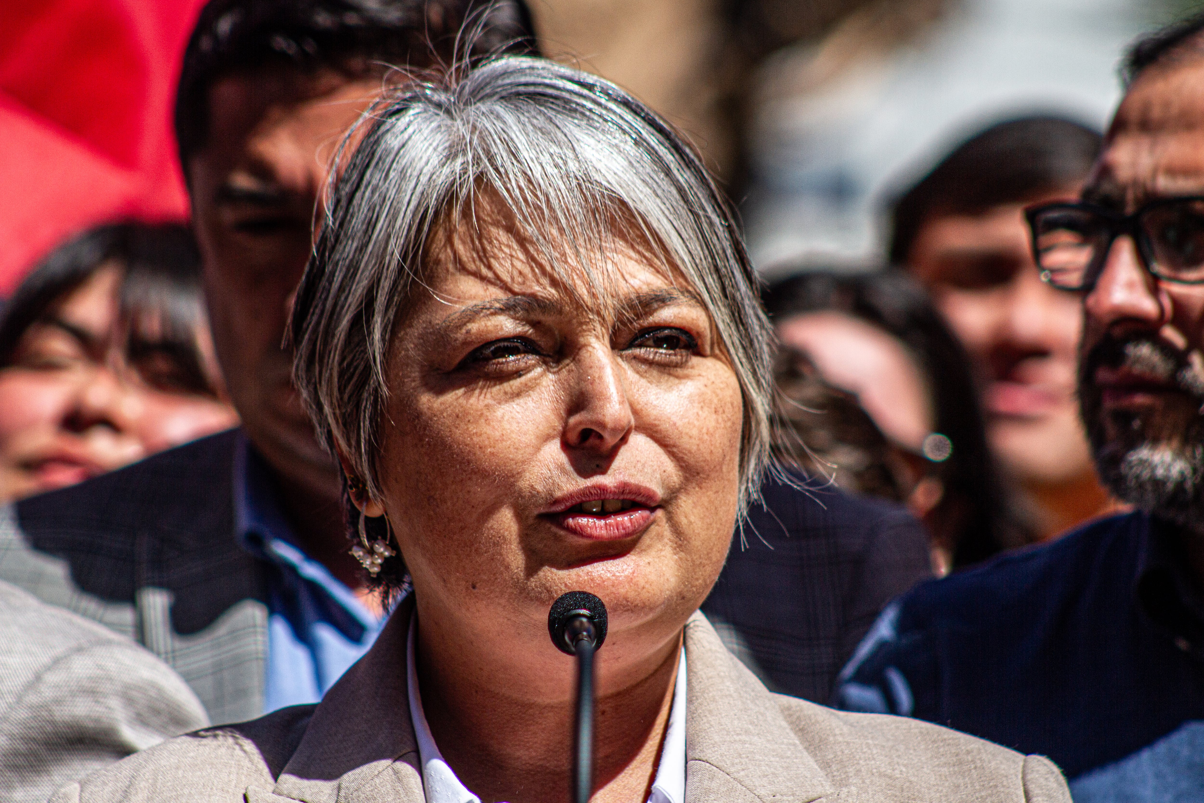 Jeannette Jara, candidata presidencial.