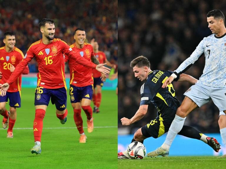 UEFA Nations League: España golea a Serbia y Portugal no puede con Escocia