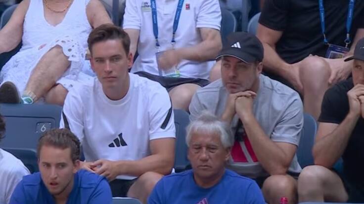 Emotivo: Nicolás Massú acompañó a Dominic Thiem durante su último partido a nivel profesional