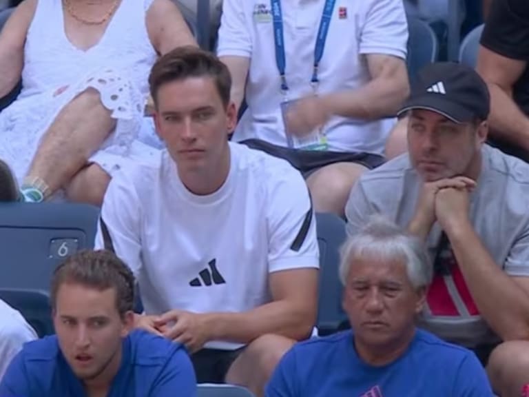 Emotivo: Nicolás Massú acompañó a Dominic Thiem durante su último partido a nivel profesional
