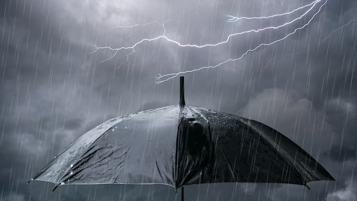 Lluvia y tormentas eléctricas en Santiago: a esta hora comenzarían las precipitaciones el miércoles