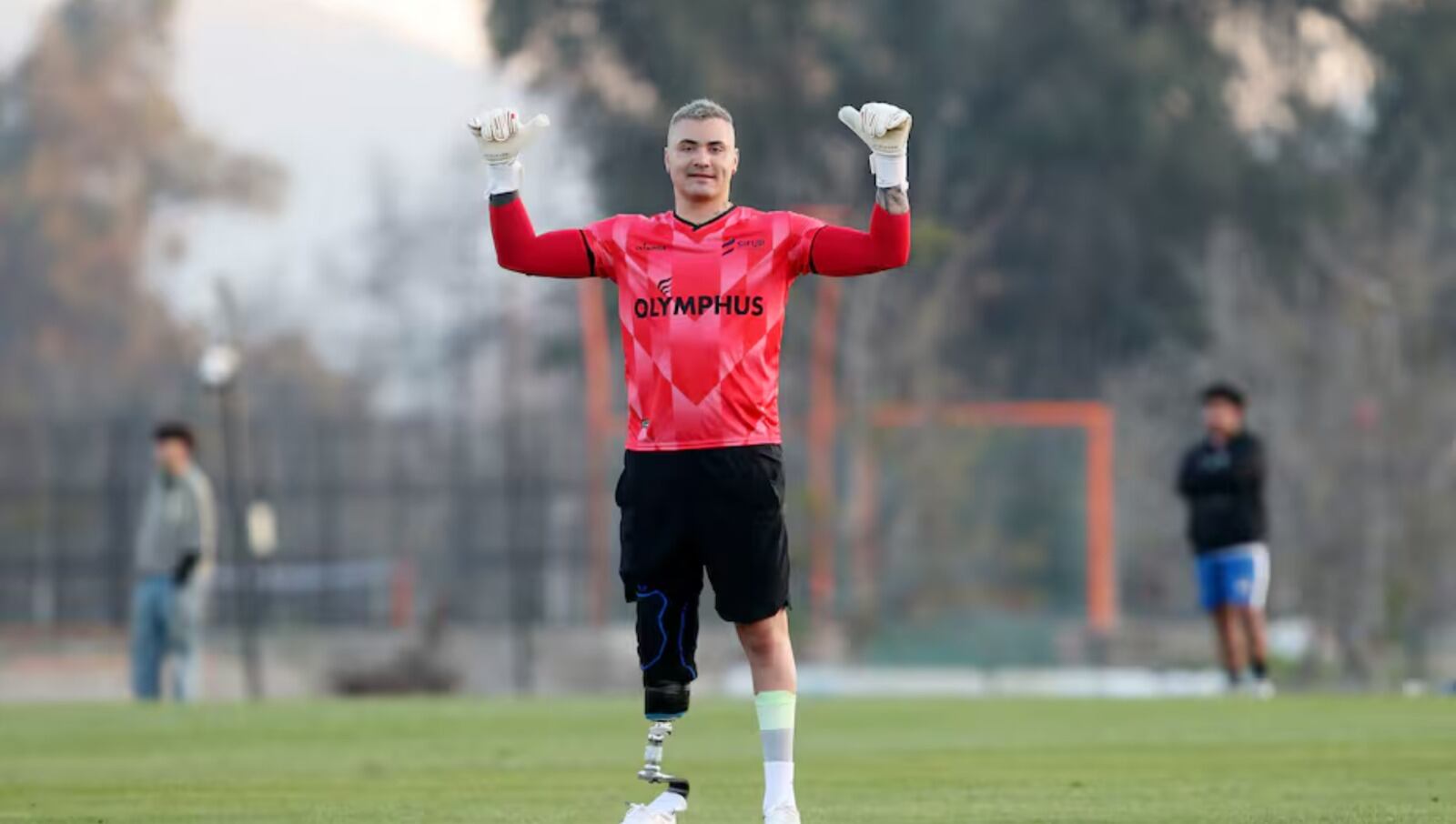 Cristóbal Campos vuelve a las canchas y jugó 80 minutos en duelo amistoso