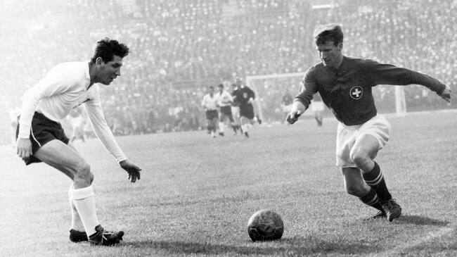 Soccer World Cup 1962 in Chile: Switzerland - Chile (Photo by RDB/ullstein bild via Getty Images)
