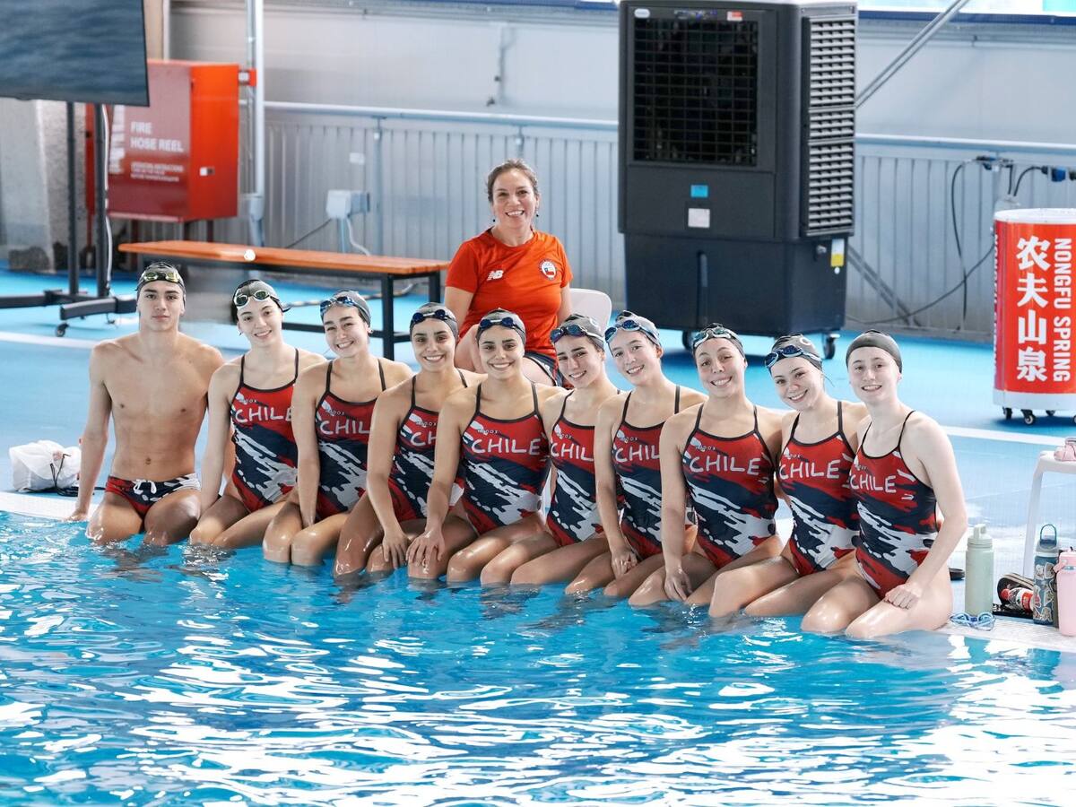 Selección chilena de natación artística finaliza como la mejor de Sudamérica en el Mundial de Deportes Acuáticos