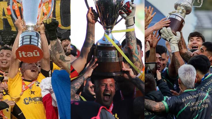 Las regiones mandaron: estos son todos los campeones del fútbol chileno en su temporada 2025