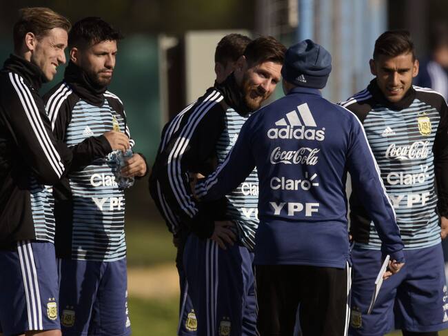 Entrenamiento de la Selección de Argentina en Rusia 2018