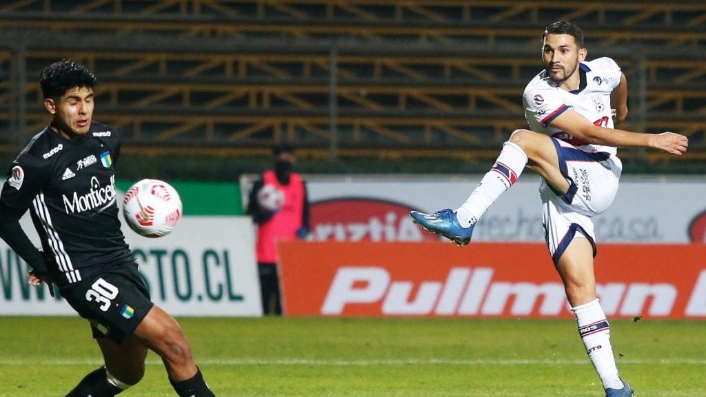 06 de JUNIO del 2021/SANTIAGOGustavo Guerreño convierte el segundo gol para Deportes Melipilla ,durante el partido valido por la Décima fecha del Campeonato Nacional AFP PlanVital 2021, entre Deportes Melipilla vs O´Higgins, disputado en el Estadio Municipal de La Pintana.


FOTO: JORGE DIAZ/AGENCIA UNO