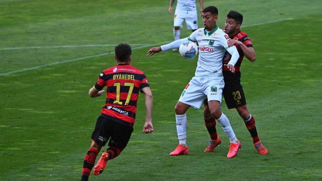 18 DE DICIEMBRE DE 2020/TEMUCOPartido valido por el Campeonato Nacional de Primera B 2020, entre Deportes Temuco y Rangers, disputado en el Estadio German Becker.
FOTO: MARCOS MALDONADO/AGENCIAUNO