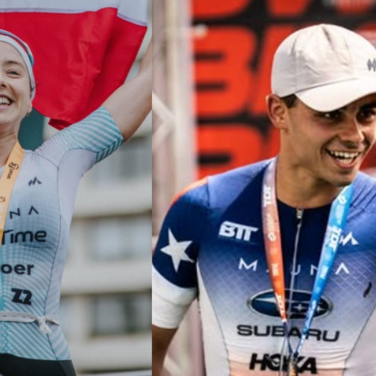 Macarena Salazar gana el primer Ironman 70.3 de Puerto Varas y Martín Baeza alcanza el podio en la categoría masculina