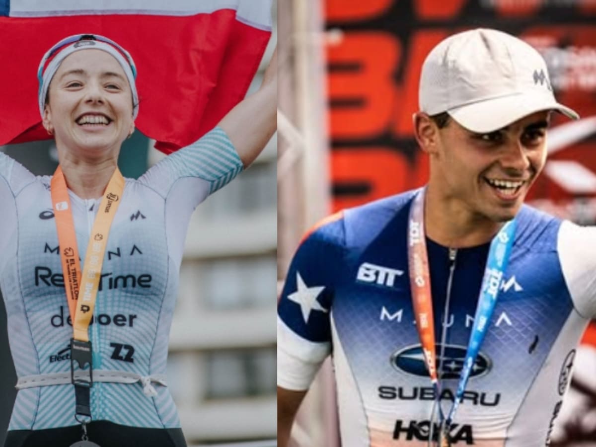 Macarena Salazar gana el primer Ironman 70.3 de Puerto Varas y Martín Baeza alcanza el podio en la categoría masculina