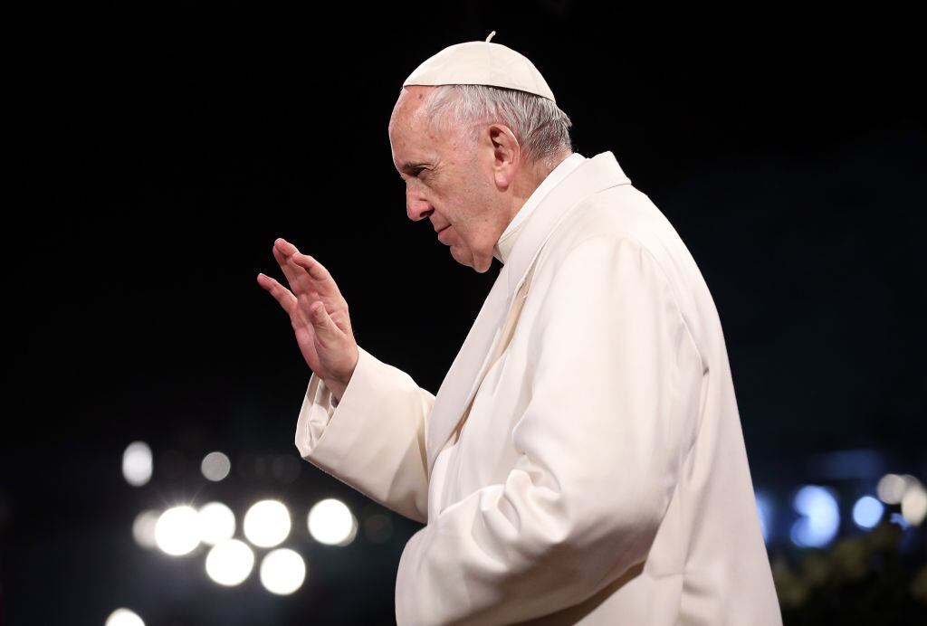 El líder de la iglesia católica el argentino Jorge Bergoglio