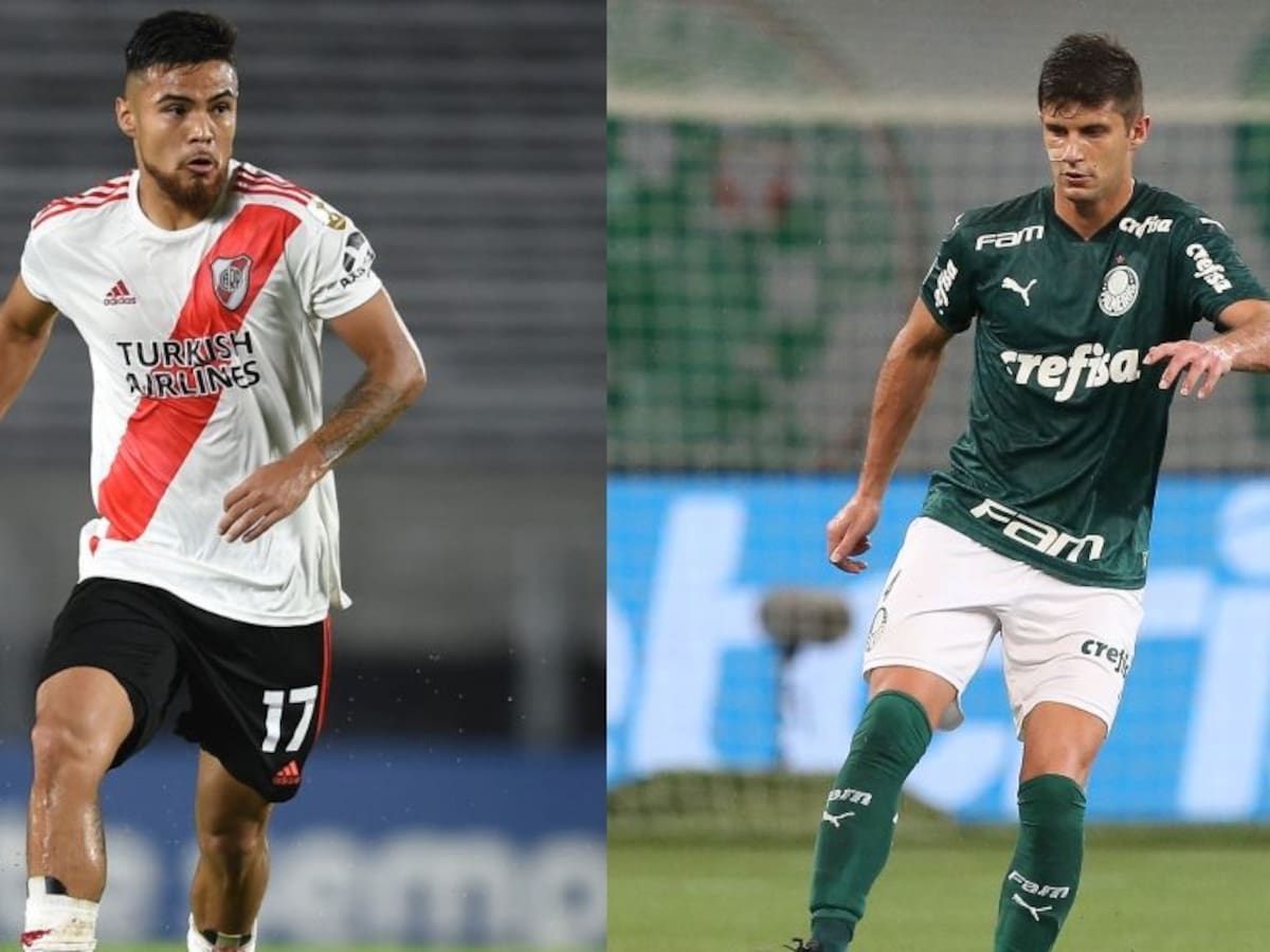 Duelo de chilenos: River Plate recibirá al Palmeiras por las semifinales de la Copa Libertadores