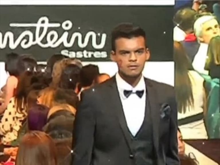 Hijo de Álvaro Salas se lució en su debut como modelo