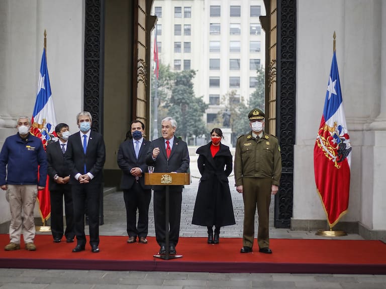 Presidente Piñera anuncia medidas de seguridad pública