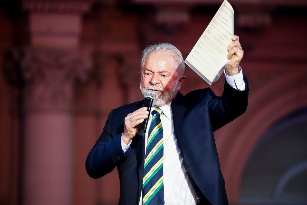 El exgobernante brasilero Luis Inácio Lula Da Silva