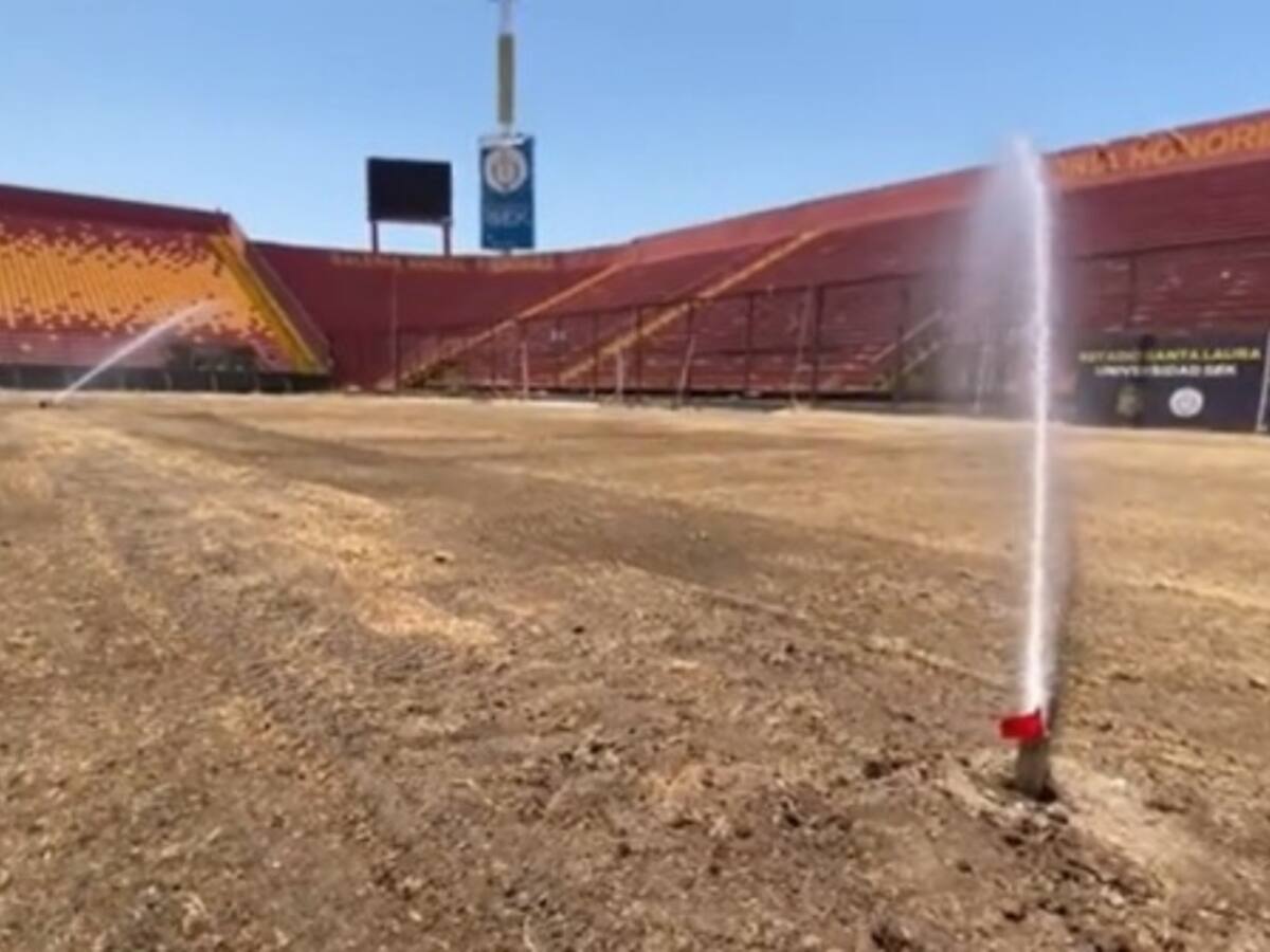 Santa Laura cuenta por primera vez en su historia con sistema de riego automático